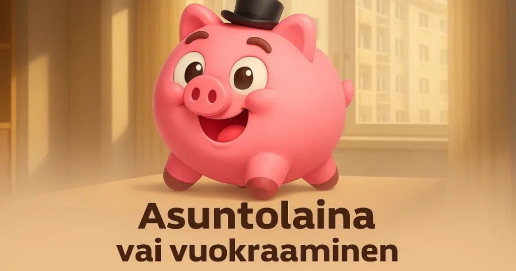 Asuntolaina vai vuokraaminen