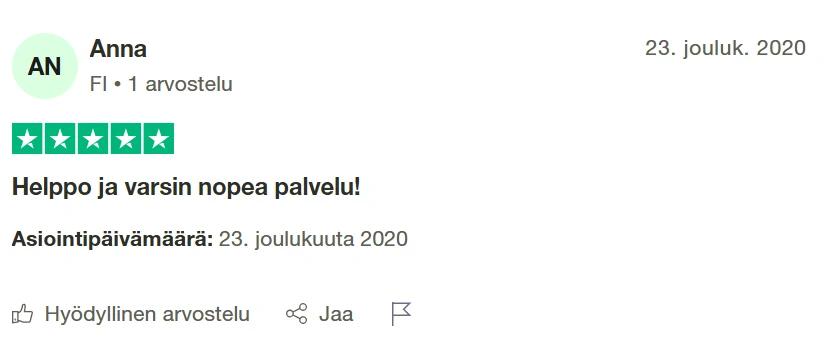 CrediNord kokemuksia