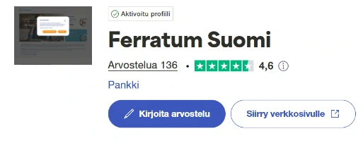 Ferratum arvostelu