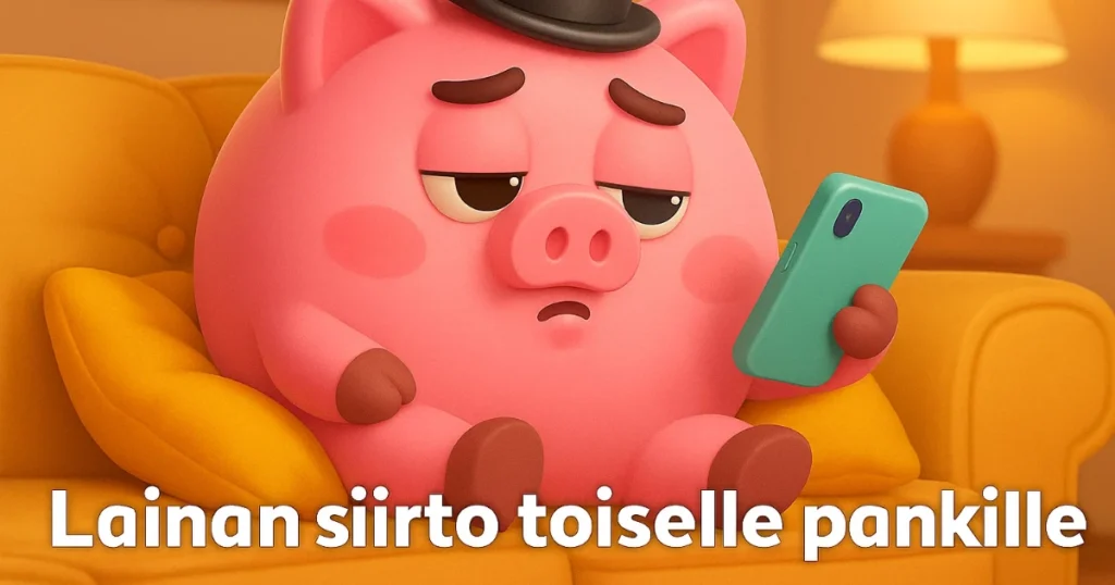 Lainan siirto toiselle pankille