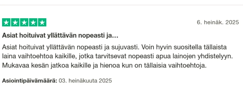 omalaina kokemuksia