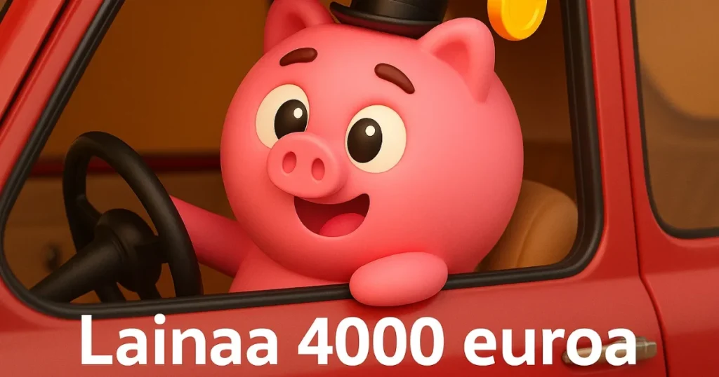 Lainaa 4000 euroa