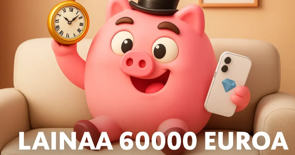 Lainaa 60 000 euroa