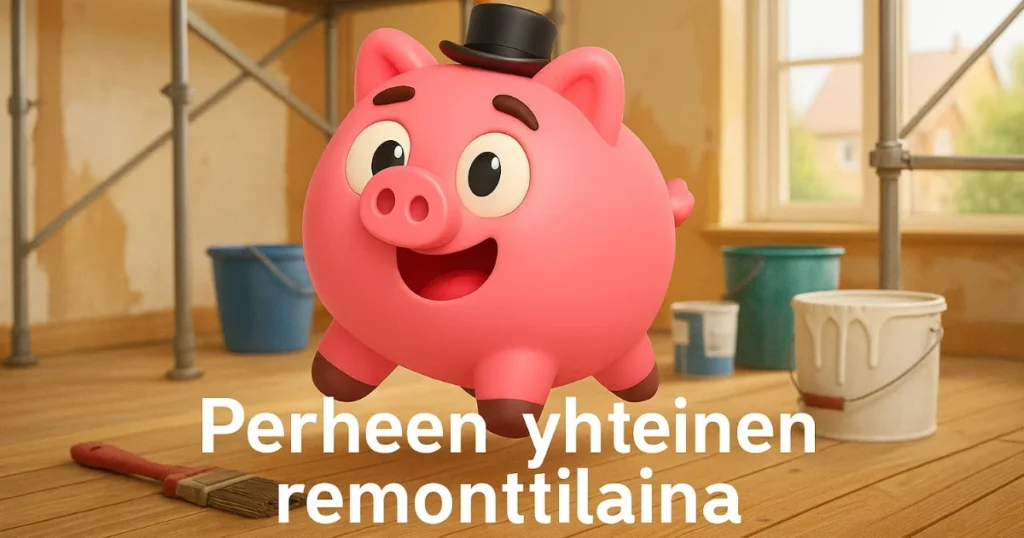 Perheen yhteinen remonttilaina