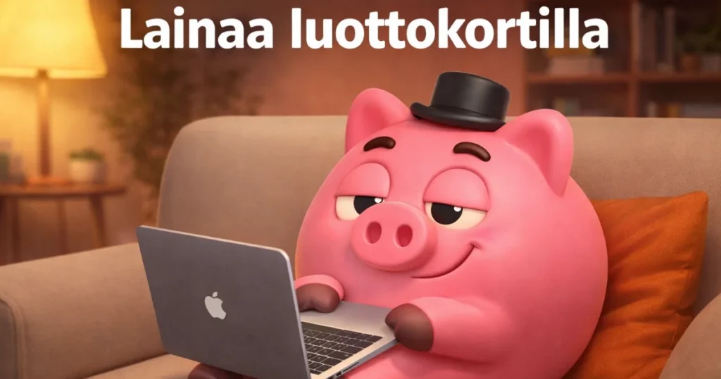 Lainaa luottokortilla