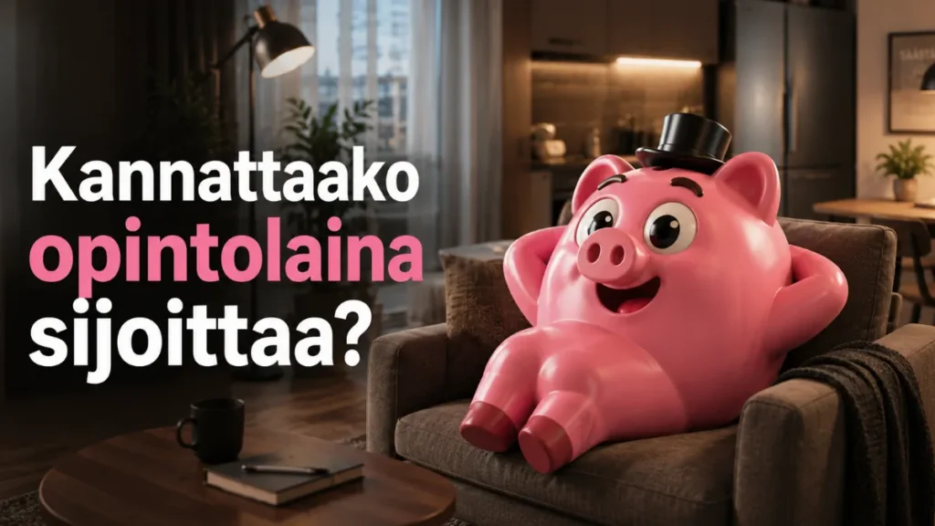 Kannattaako opintolaina sijoittaa