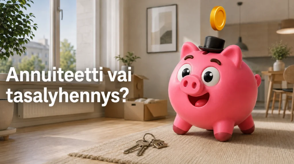 Annuiteetti vai tasalyhennys
