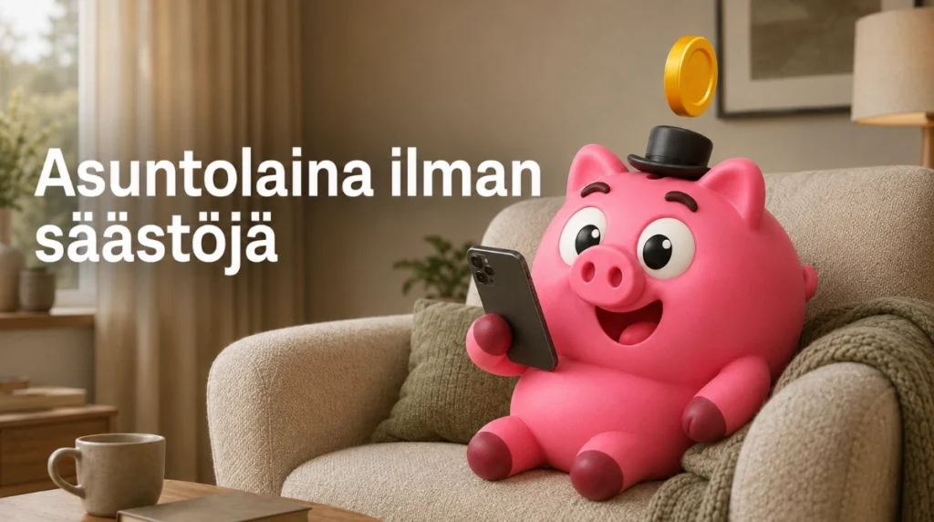 Asuntolaina ilman säästöjä