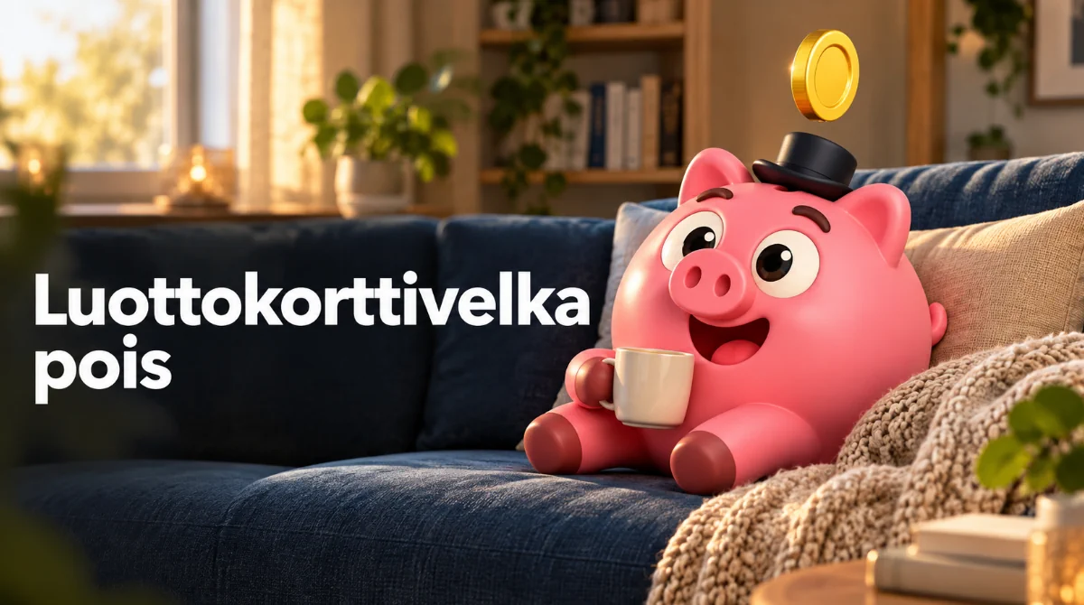 Luottokorttivelka pois: maksusuunnitelma vai yhdistelylaina?